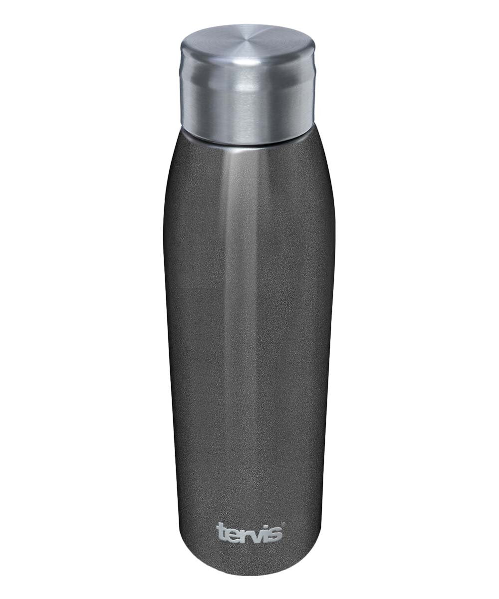 Tervis - Stainless Steel Space Gray - 17 oz. Slim Water Bottle