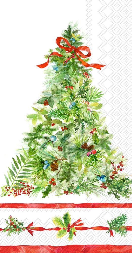 Peace Tree Christmas Guest Towels BF903100