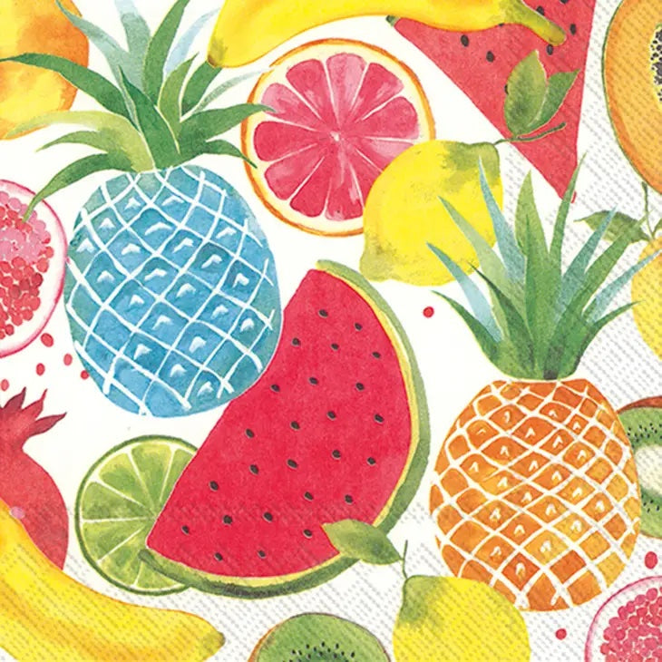 Fruity Fruits Paper Cocktail Napkins