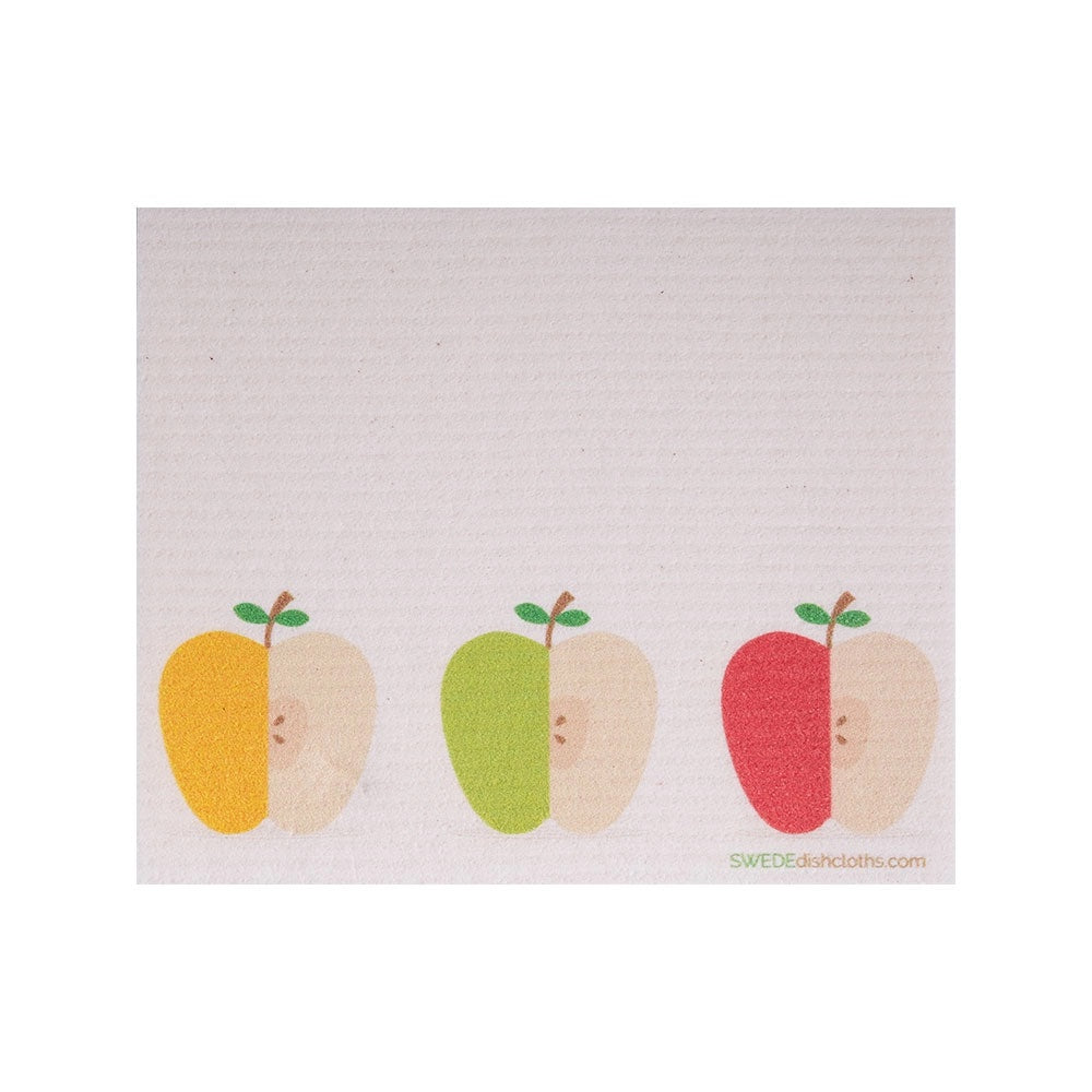 SWEDEdishcloth - Three Apples