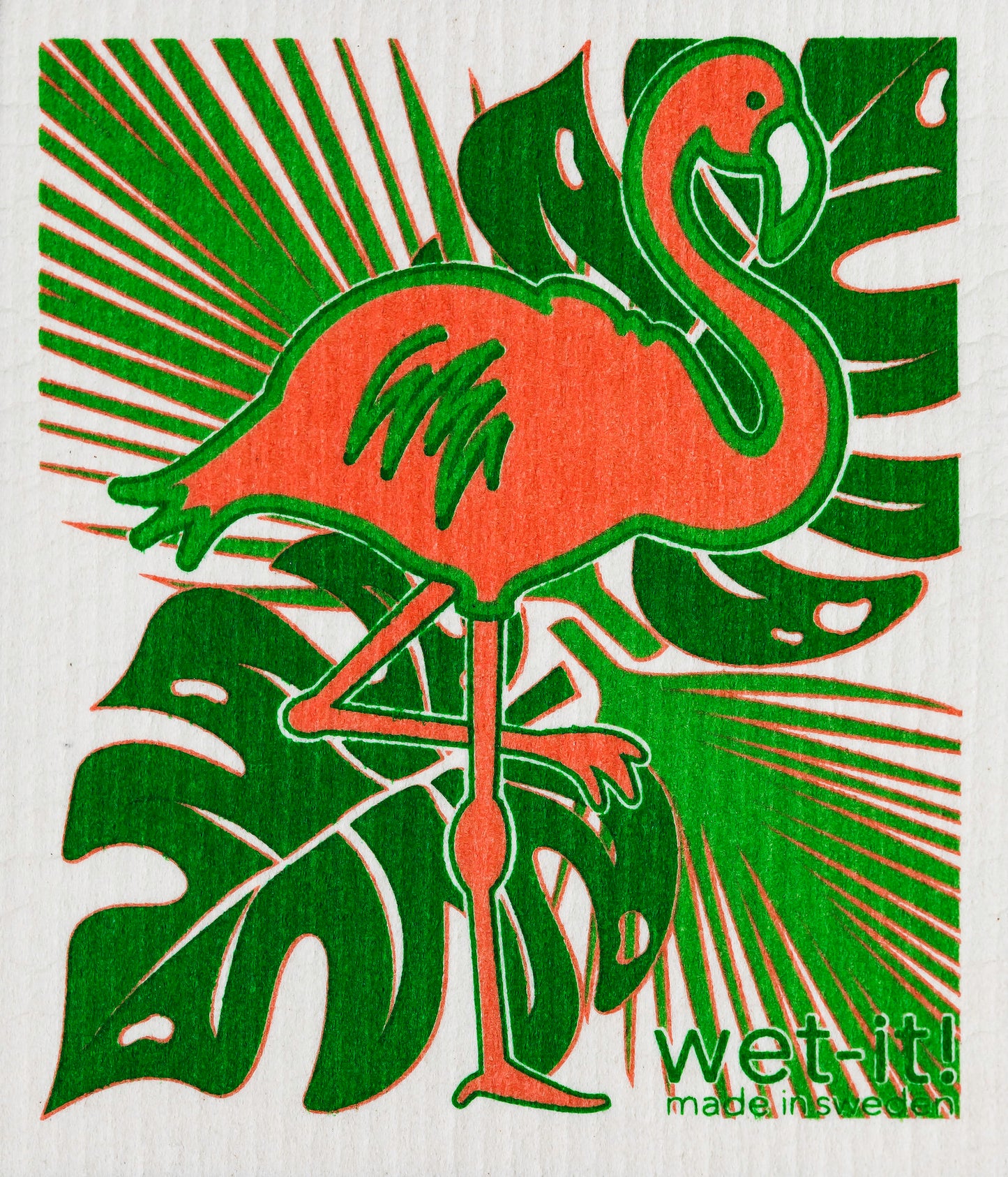 Wet-It Flamingo Swedish Cloth