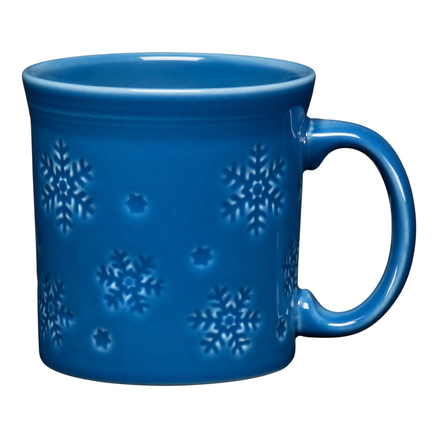 Fiesta® Java Mug - Embossed Snowflake