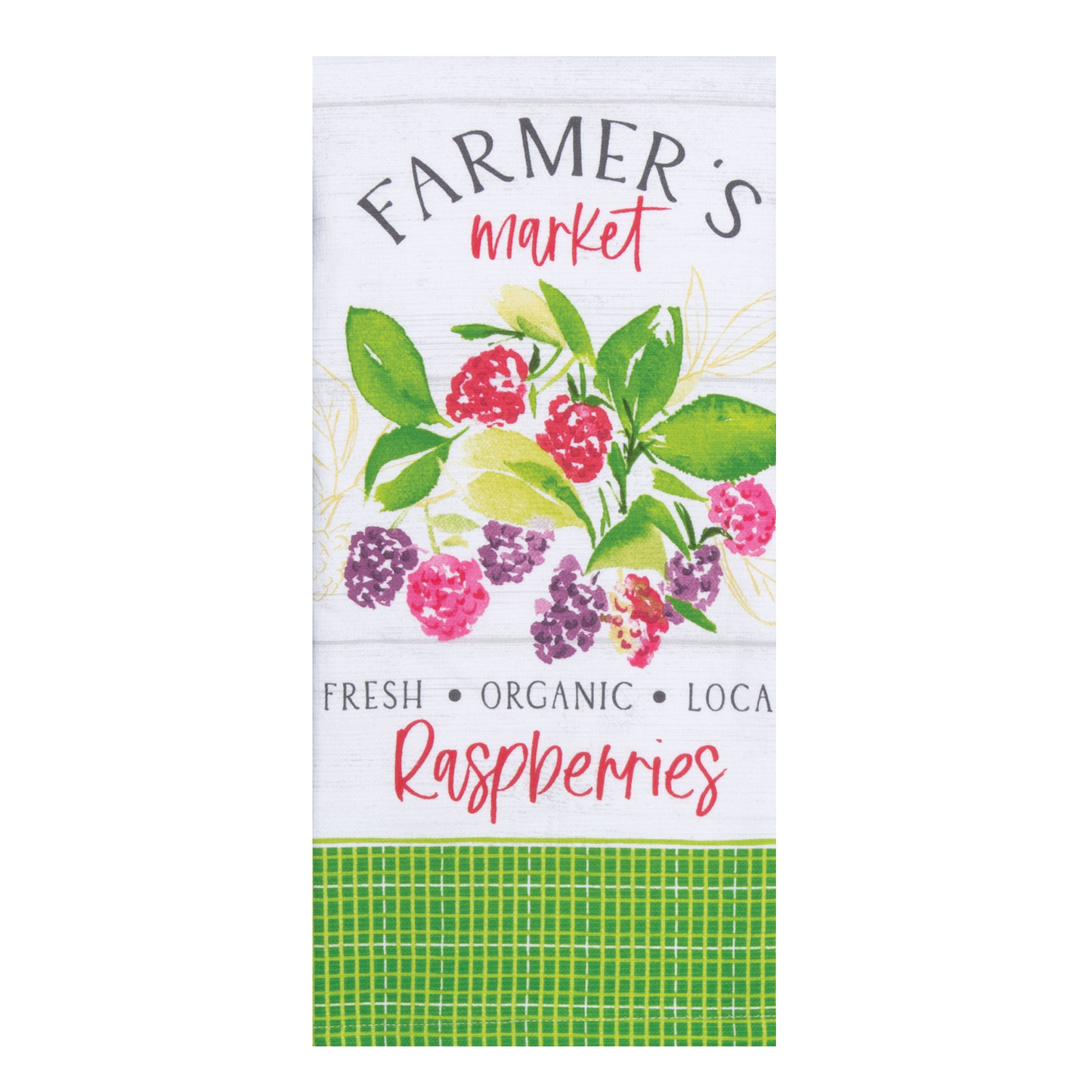Fruit Market Farmer's Market Dual Purpose Terry Towel