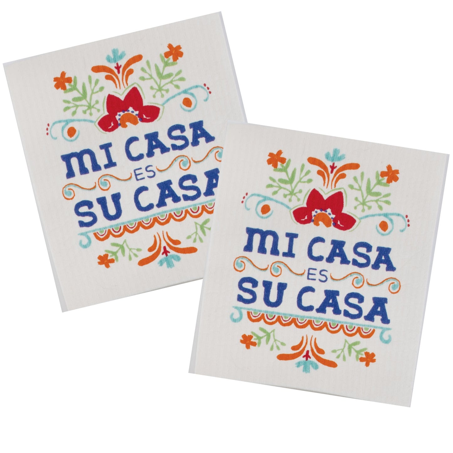 Mi Casa 2PK Swedish Fun Cloths