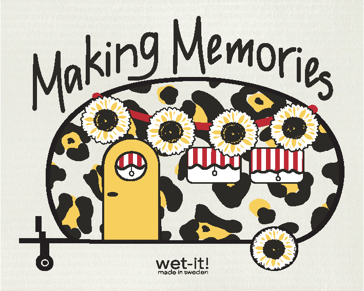 Wet-It Making Memories Swedish Cloth