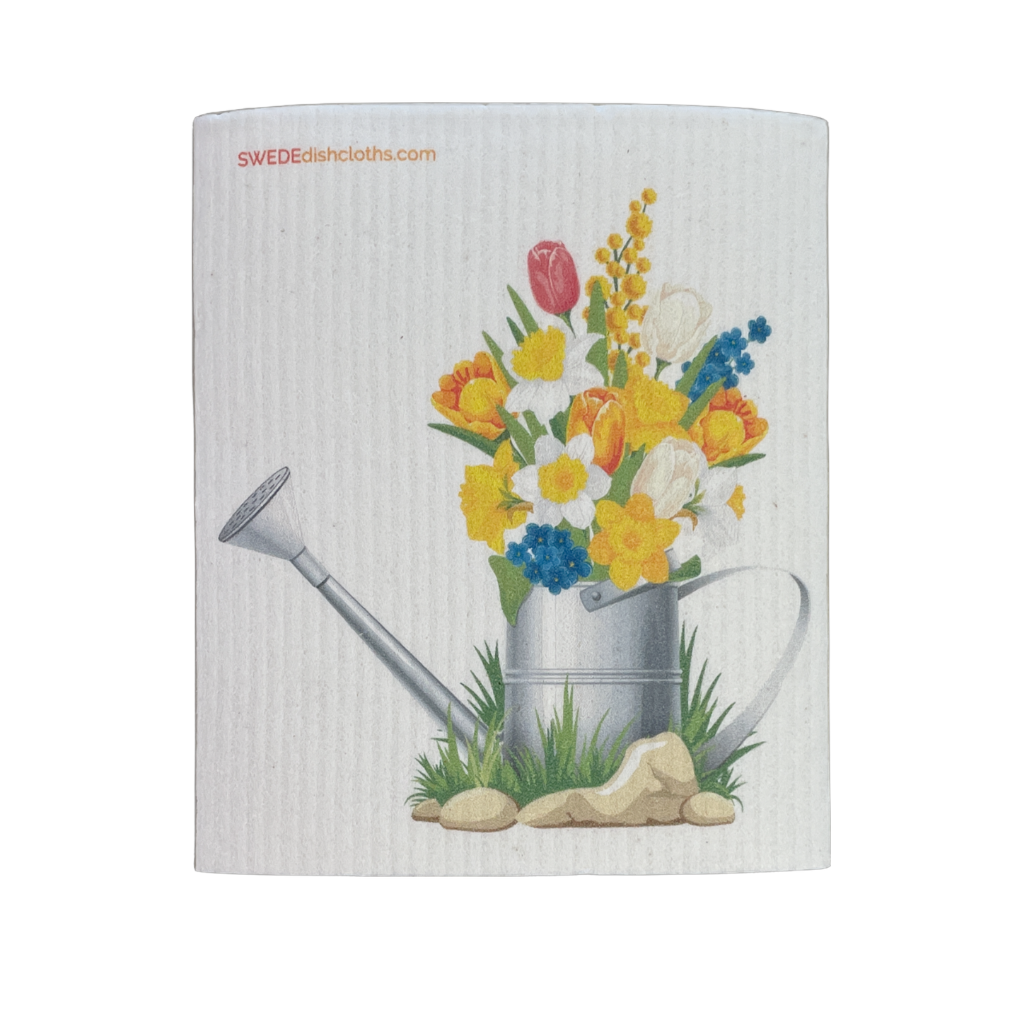 SWEDEdishcloth - Flowers in Pail