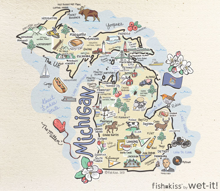 Wet-it - Fishkiss Michigan FW-MI