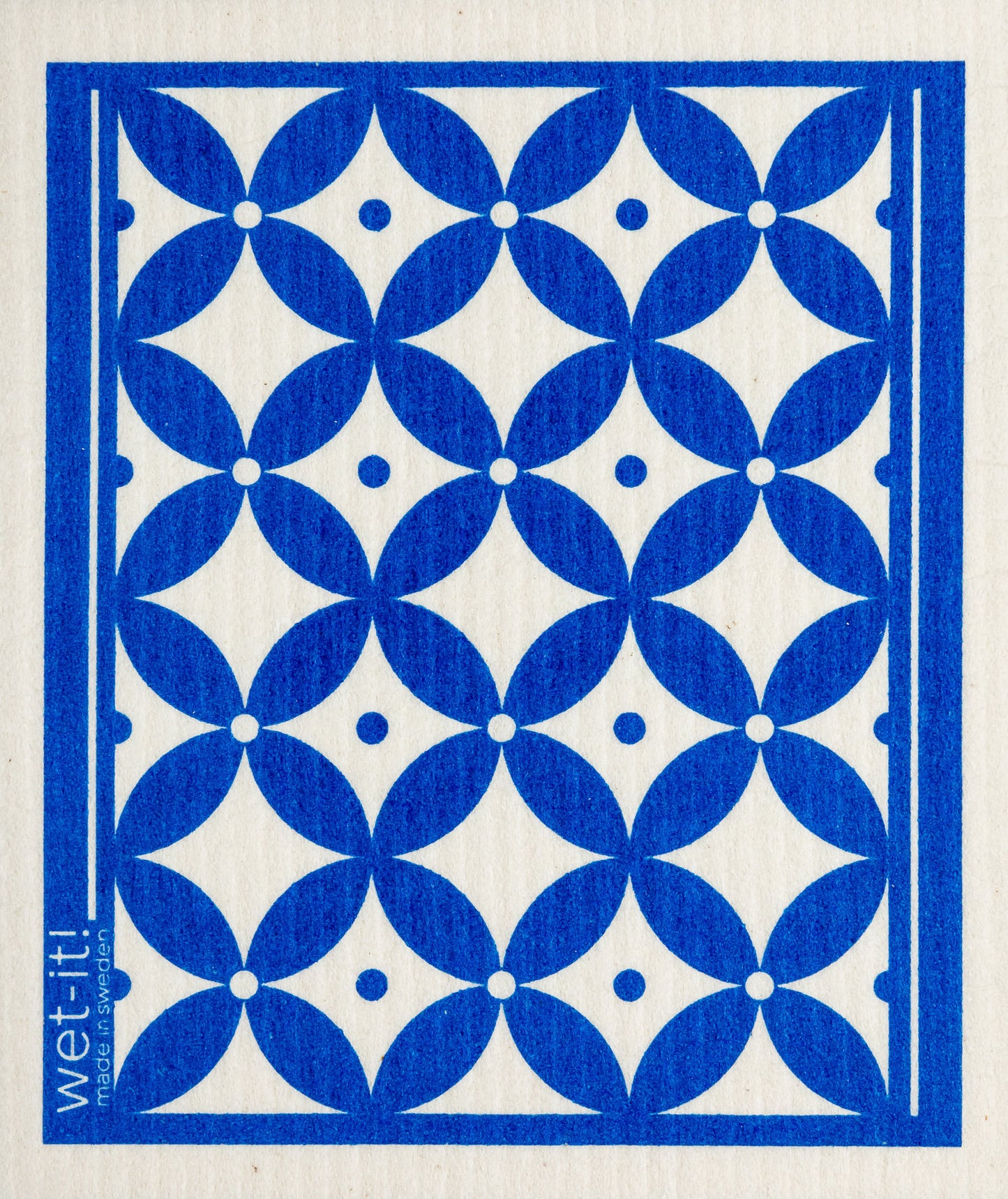 Wet-It - Classic Blue and White W12-02