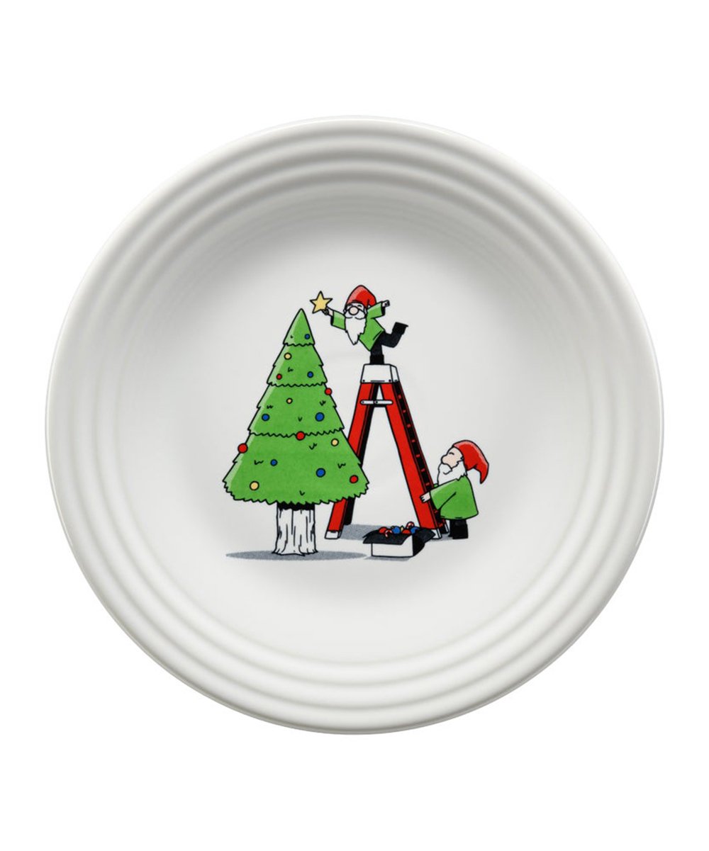 Luncheon Plate - Zulily Christmas Gnome