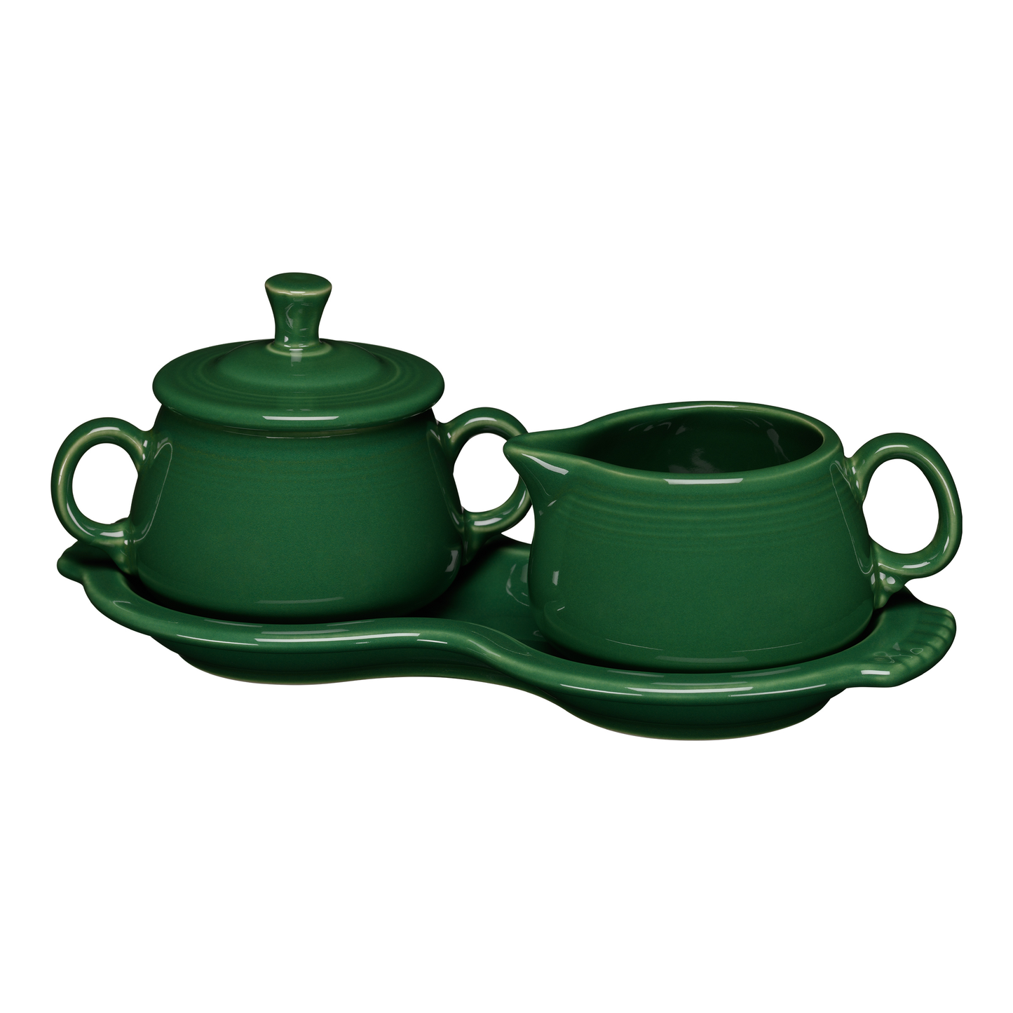 Fiesta® Sugar and Creamer Tray Set - Jade