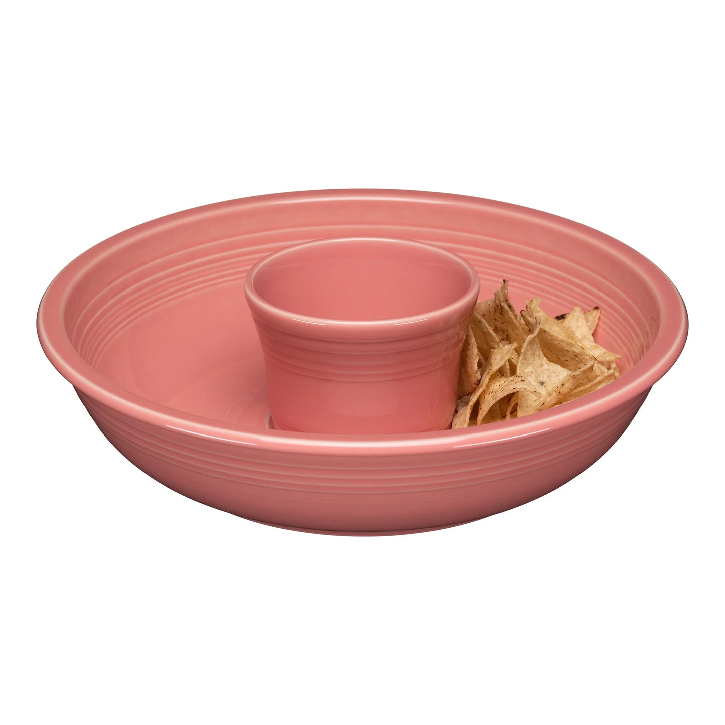Fiesta® Chip-N-Dip Set - Peony