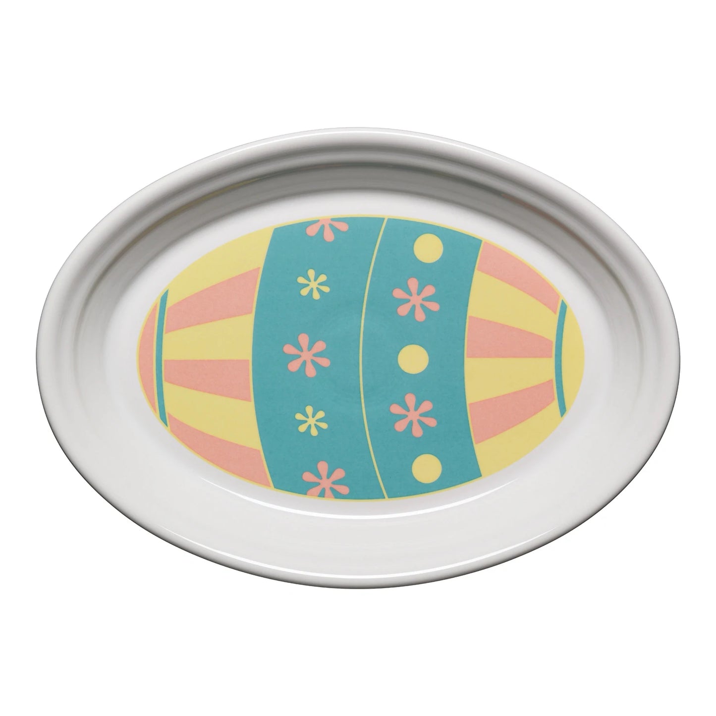 Easter Egg Turquoise Small Platter