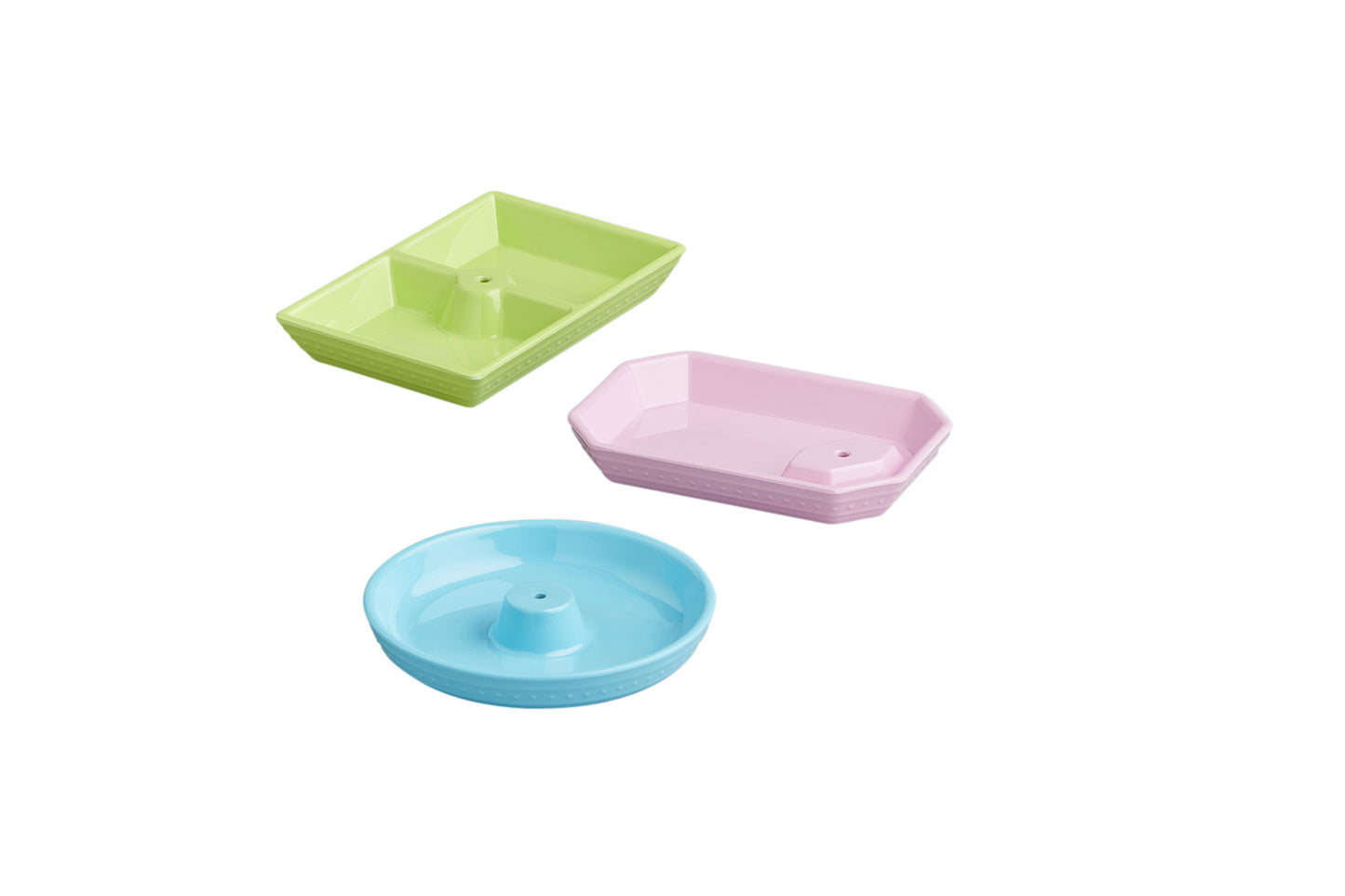 Melamine Dainty Dishes 3 Piece Set MEL07