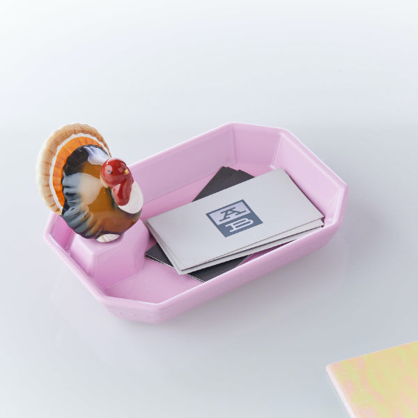 Melamine Dainty Dish Pink