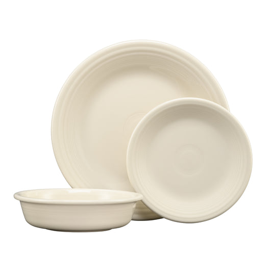 Fiesta® 3-piece Classic Set place setting - Linen