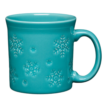 Fiesta® Java Mug - Embossed Snowflake
