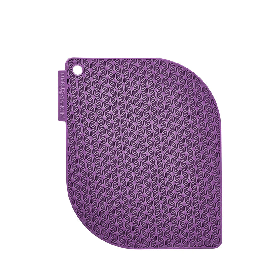 Charles Viancin -  Honeycomb Potholder (Purple Hibiscus)