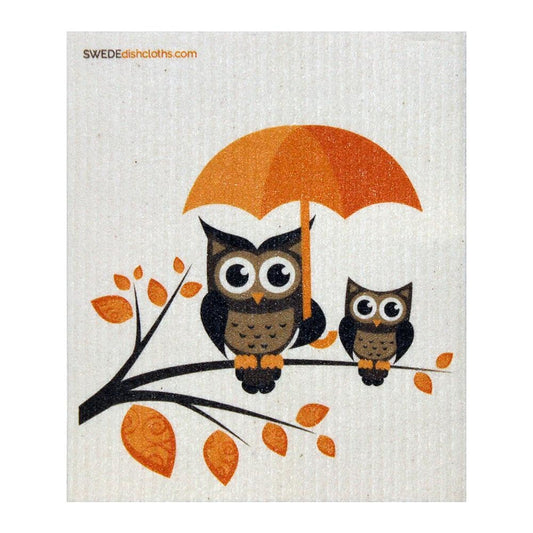 SWEDEdishcloth - Owls Umbrella