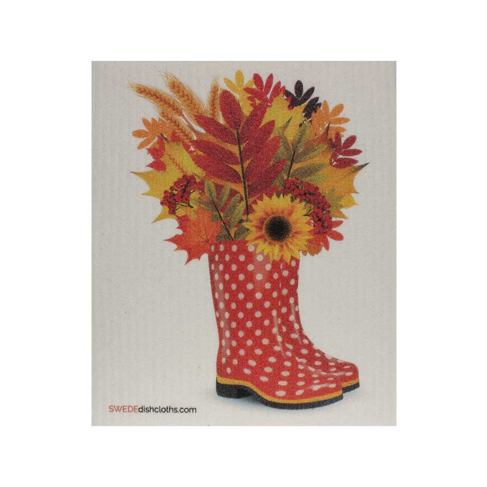 SWEDEdishcloth - Autumn Boots