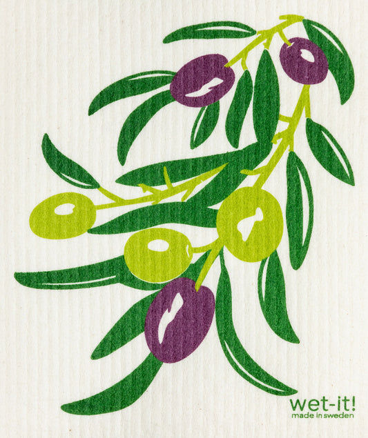 Wet-It - Olive Branch Swedish Cloth W2-12