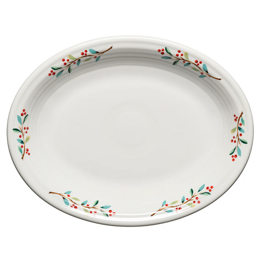 Fiesta® Medium Oval Platter - Nutcracker