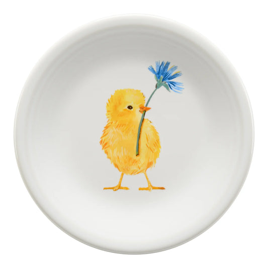 Fiesta® Salad Plate - Breezy Floral Easter Chick