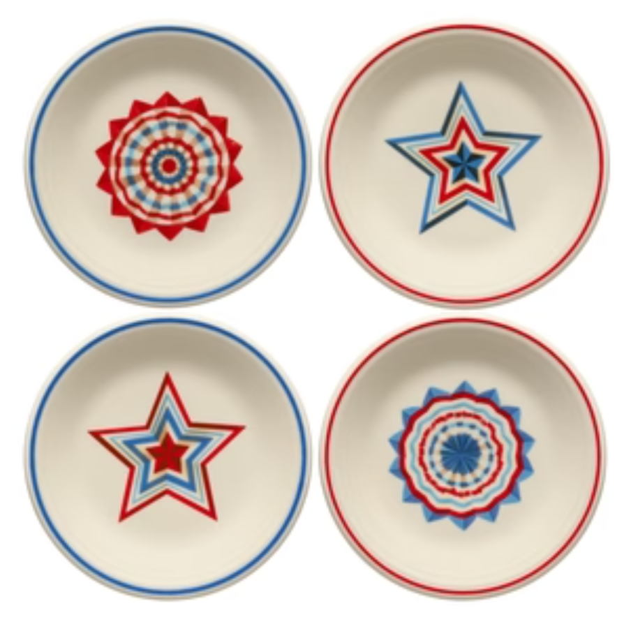Fiesta® Salad Plate  - Americana Set of 4