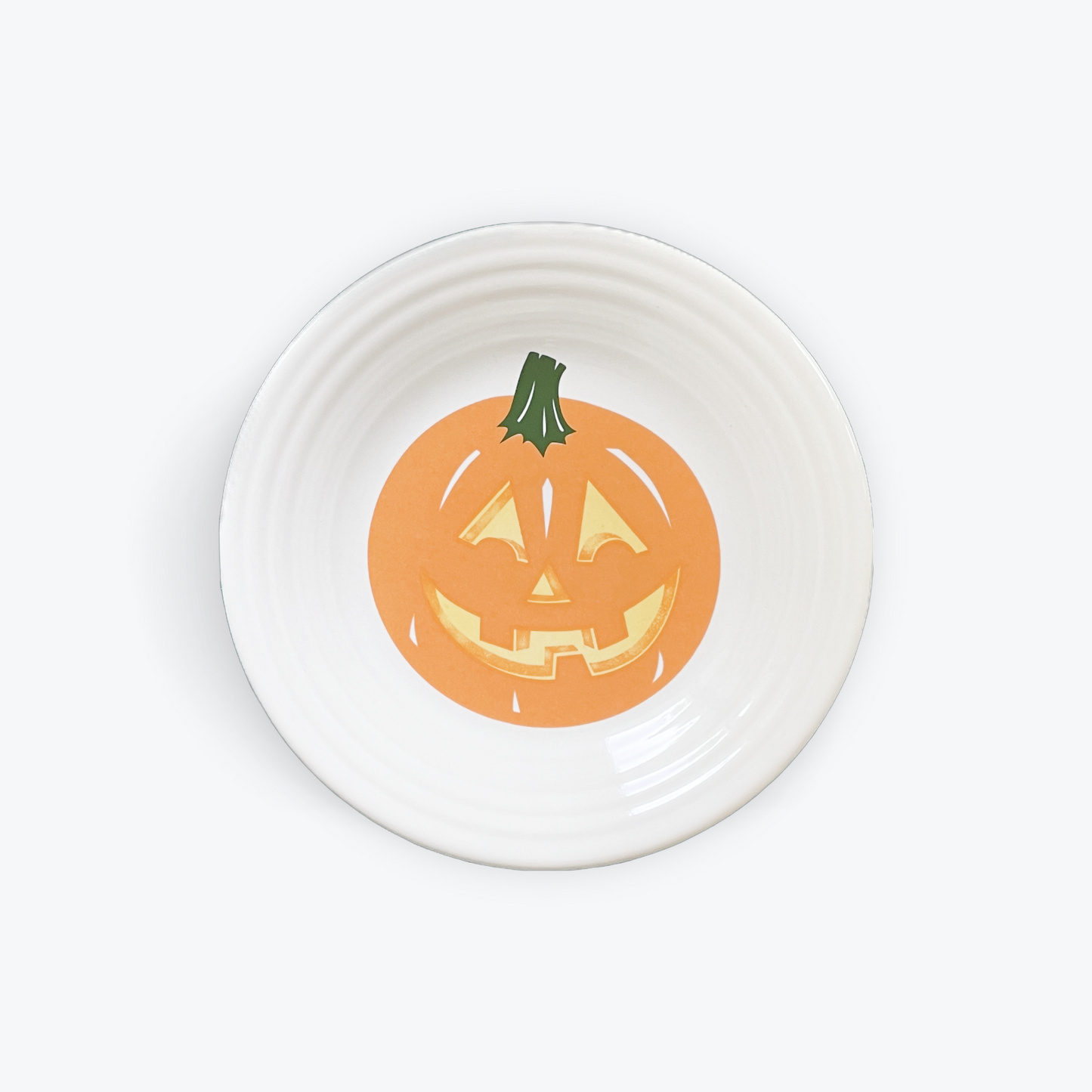 Fiesta® Luncheon Plate - Jack O Lantern Pumpkin