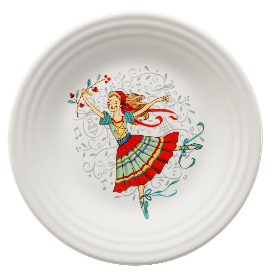 Fiesta® Luncheon Plate - Nutcracker - Ballerina