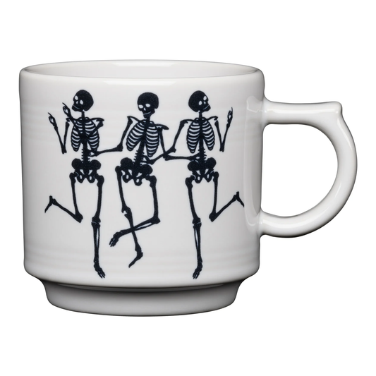 Fiesta® Stacking Mug - Trio of Skeletons