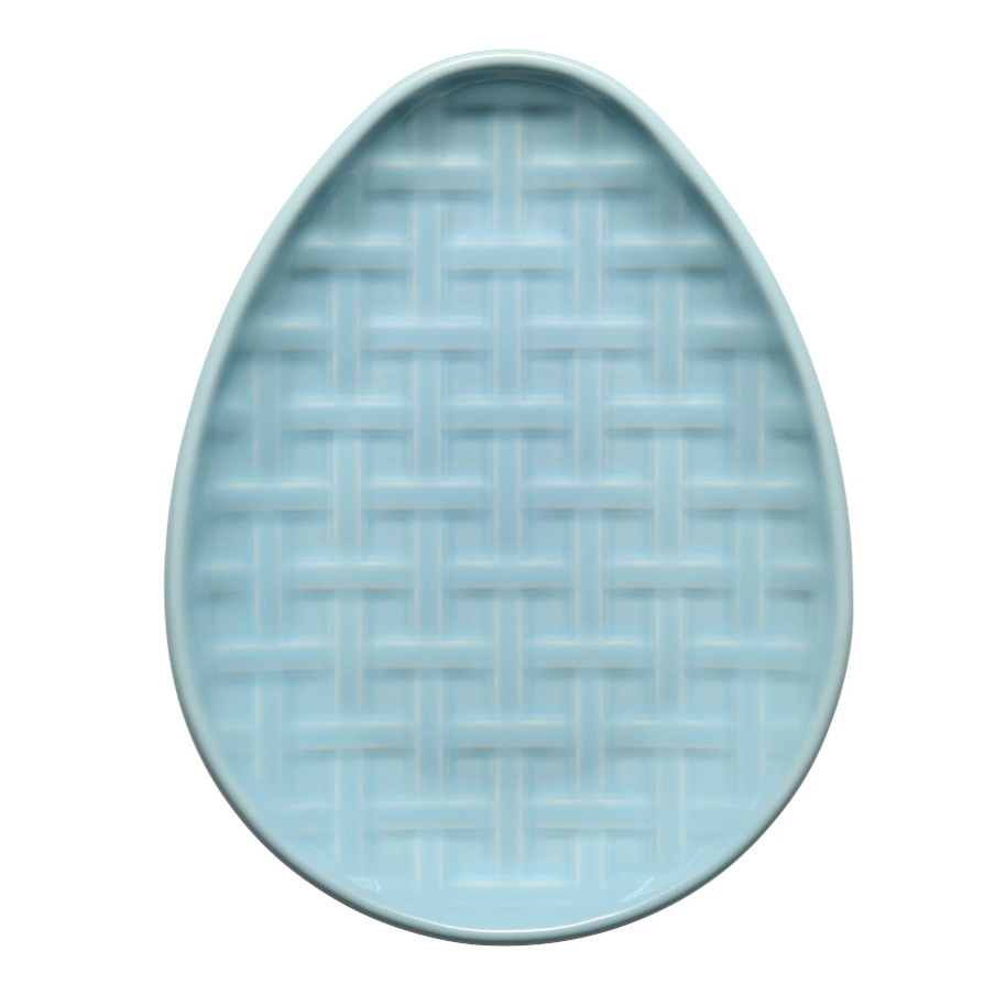 Fiesta® Embossed Egg Plate