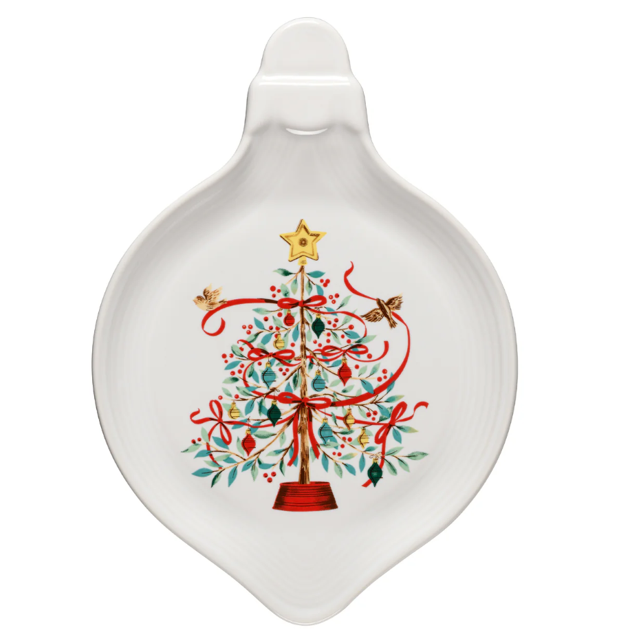 Fiesta Ornament Plate - Holly Berry Christmas Tree