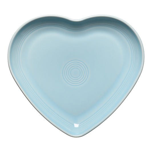 Fiesta® Heart Plate - Sky