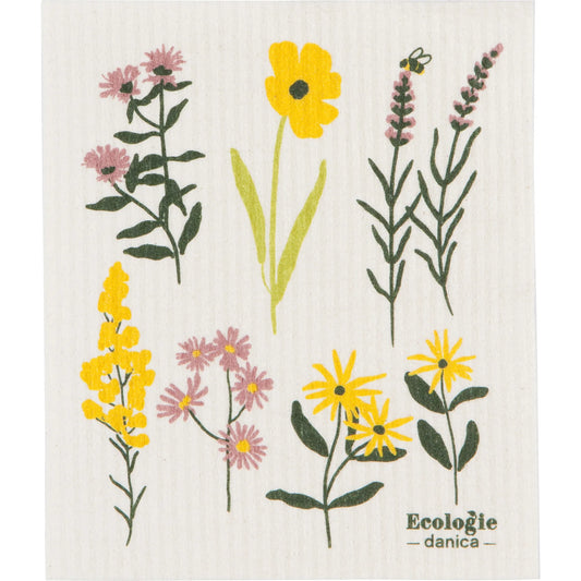 Danica -  Bees and Blooms Swedish cloth