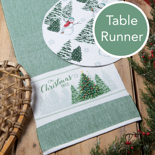 Evergreen Forever Table Runner