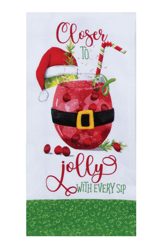Holiday Cheers Jolly Santa H6886