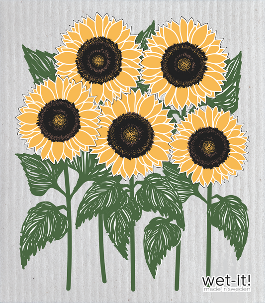 Wet-It Sunflower Field Swedish Cloth
