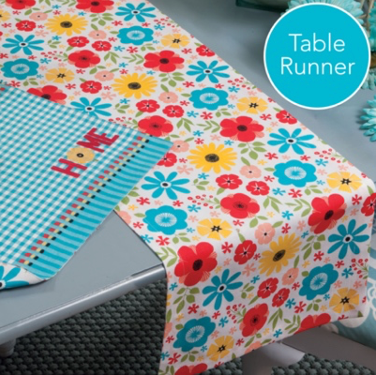 Table Runner - Flower shower