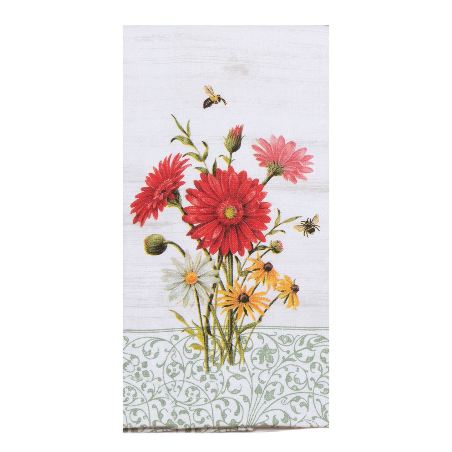 Floral Buzz Dual Purpose Terry Towel
