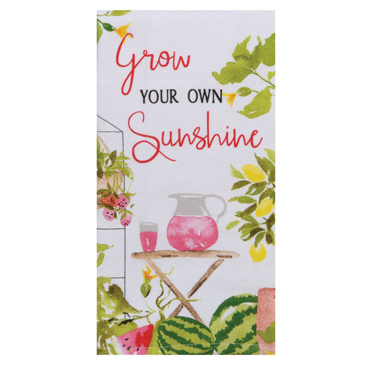 Grow Sunshine Dual Purpose Terry Towel