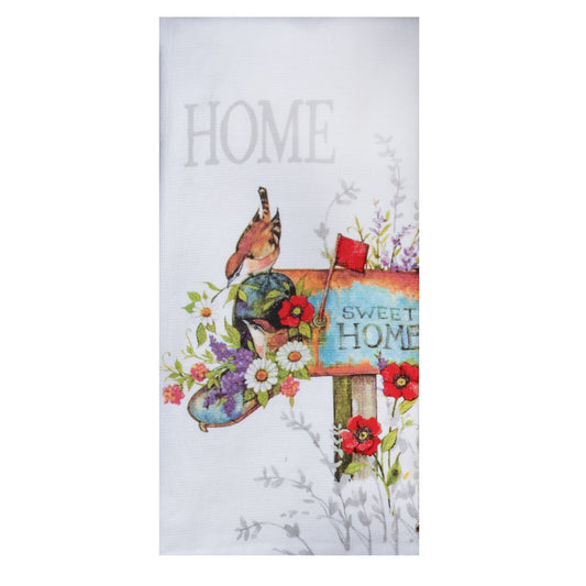 Flower Market Mail Box Dual Purpose Terry Towel