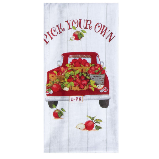 Apple Orchard Pick Your Own Dual Purpose Towel