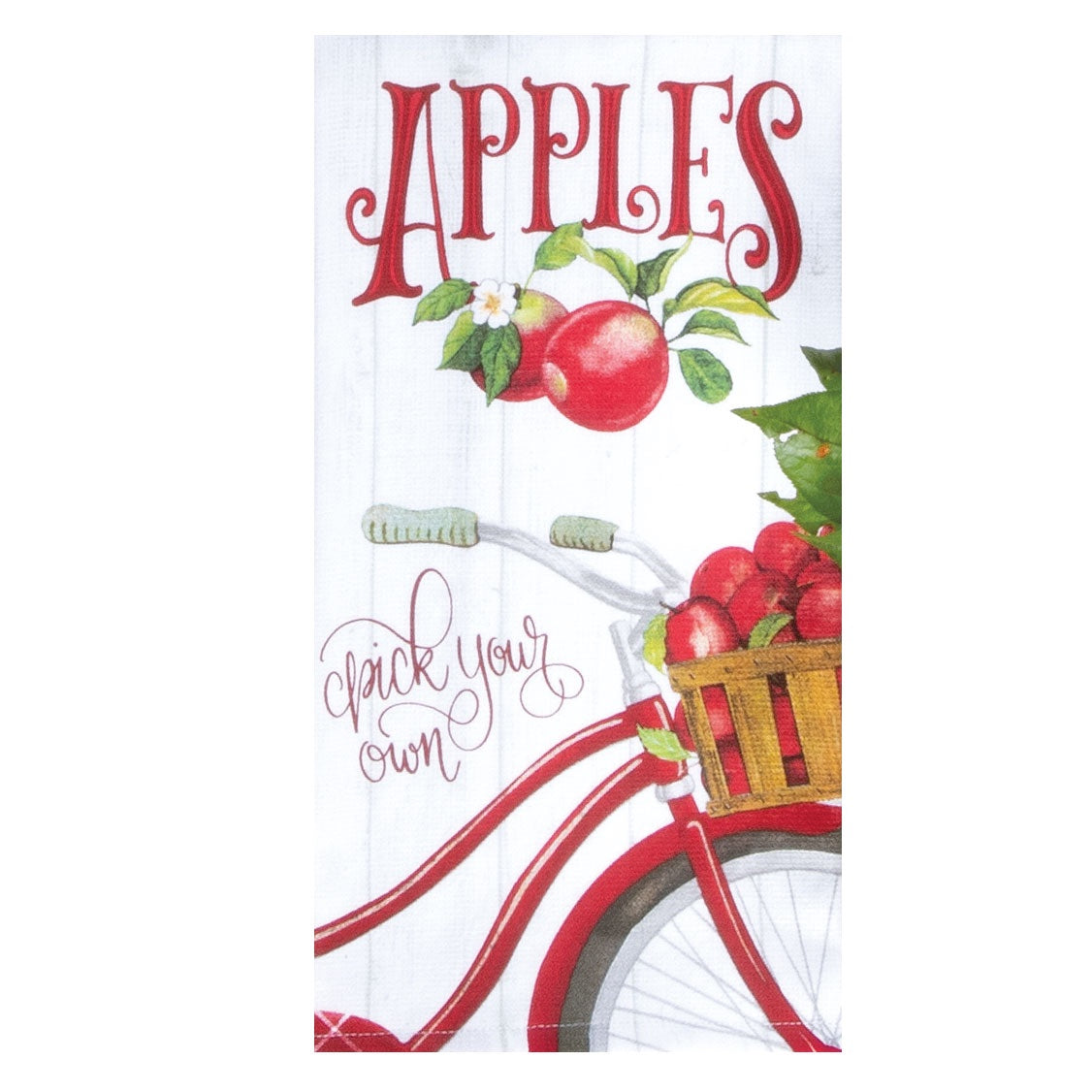 Apple Bike Dual Purpose Towel