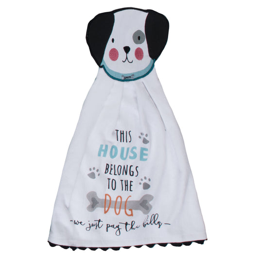 Dog House Hang-Ups Dual Purpose Towel