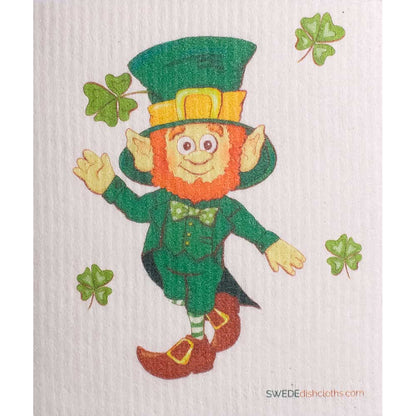 Swedish Dishcloth Leprechaun