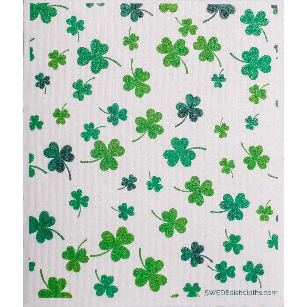 Swedish Dishcloth Clovers