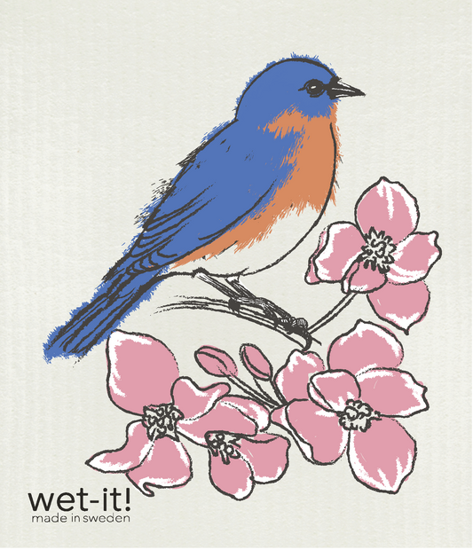 Wet-It Eastern Bluebird Swedish Cloth