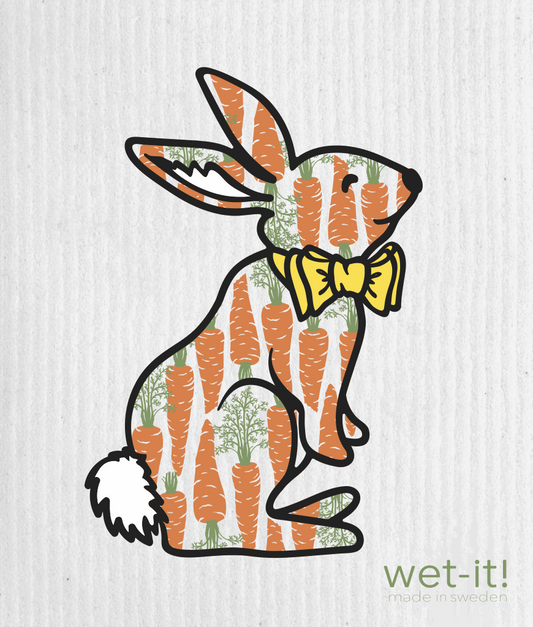 Wet-It - Hungry Bunny Swedish Cloth W4-55