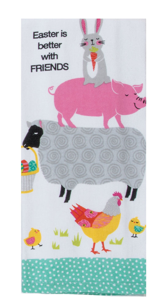 Easter Friends Dual Purpose Terry Towel