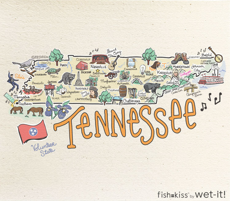 Wet-it - Fishkiss Tennessee FW-TN
